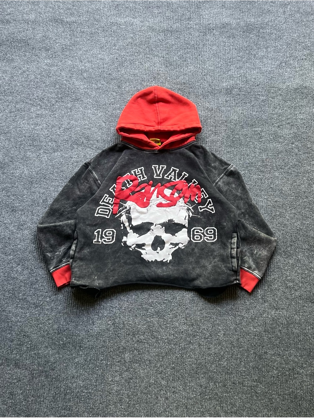Ransom Death Valley Cropped Hoodie
